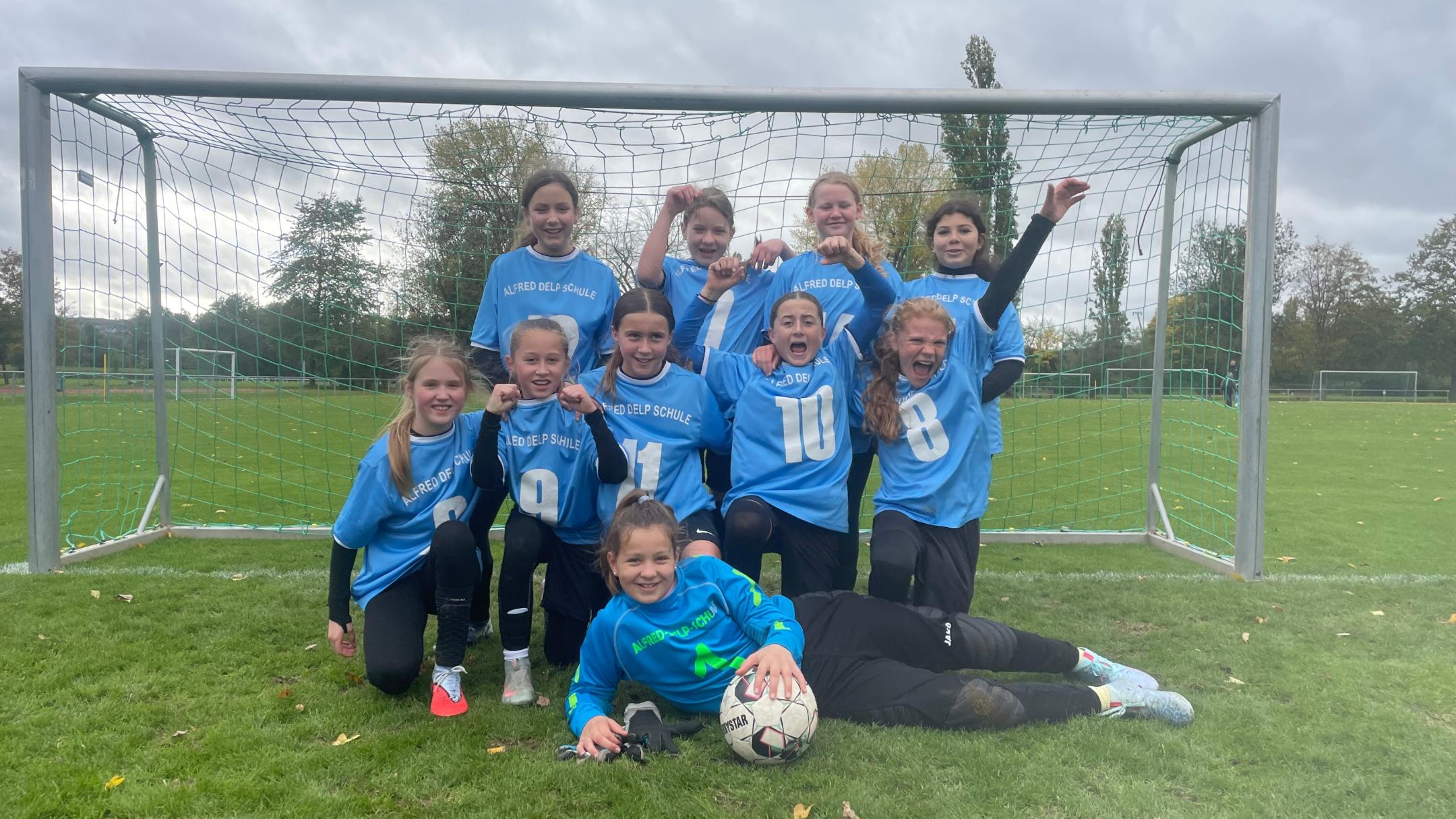 Die Mädchen der U13 ADS