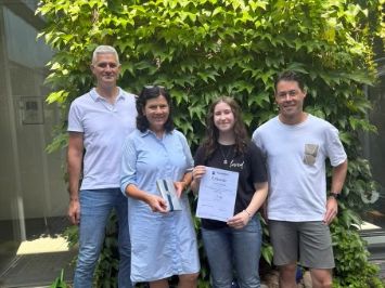 Cosima Schütz belegt den 3. Platz beim Landeswettbewerb Physik