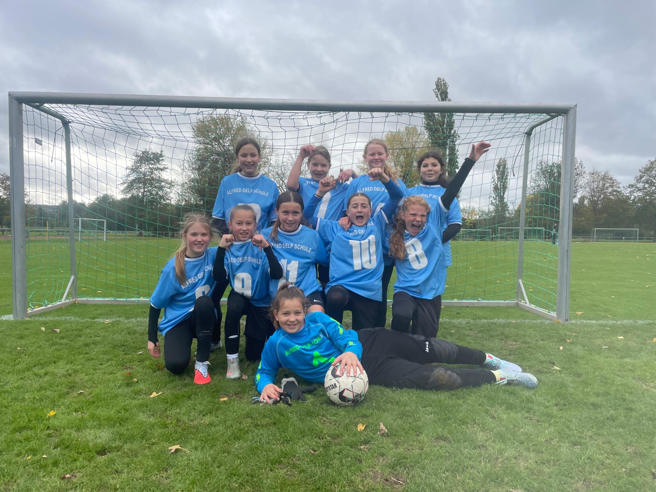 Die Mädchen der U13 ADS