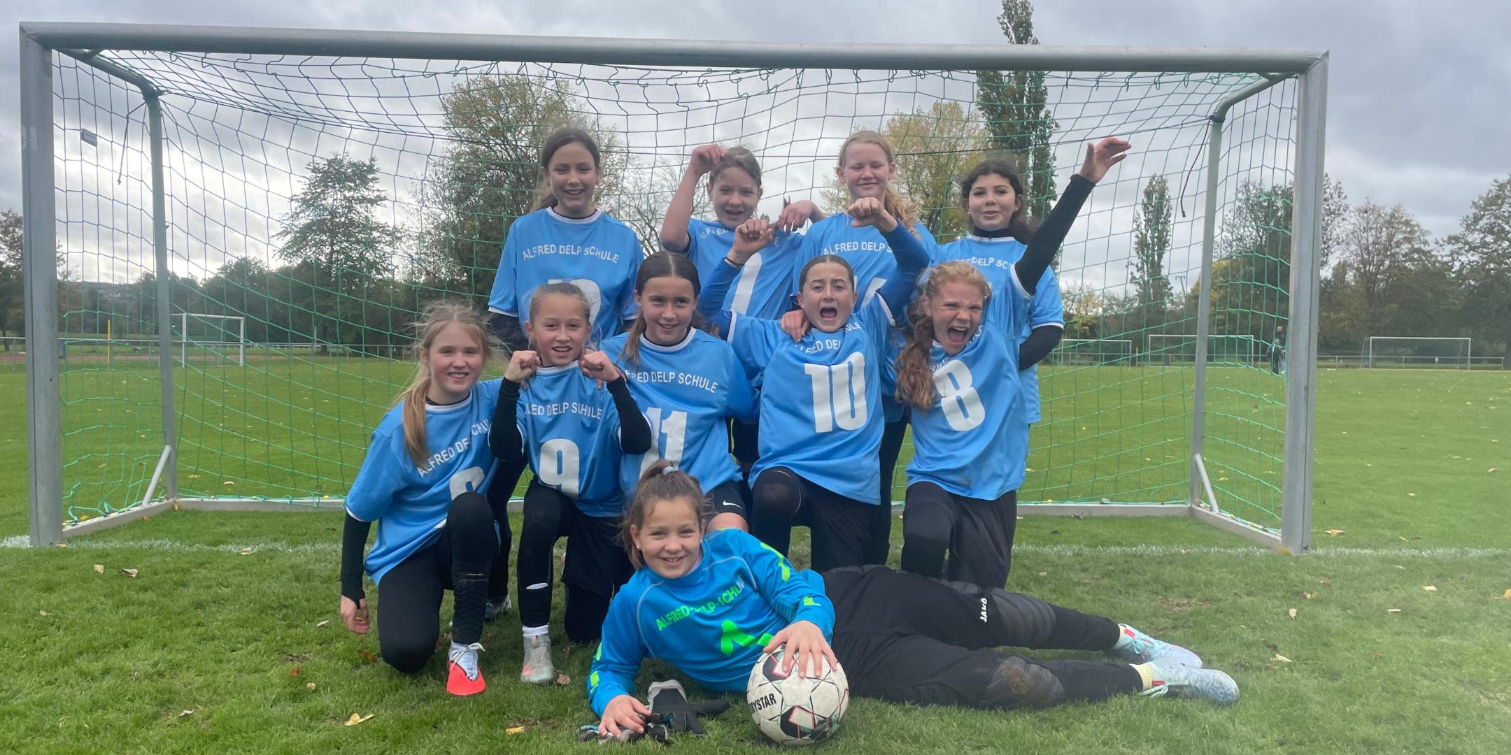 Die Mädchen der U13 ADS