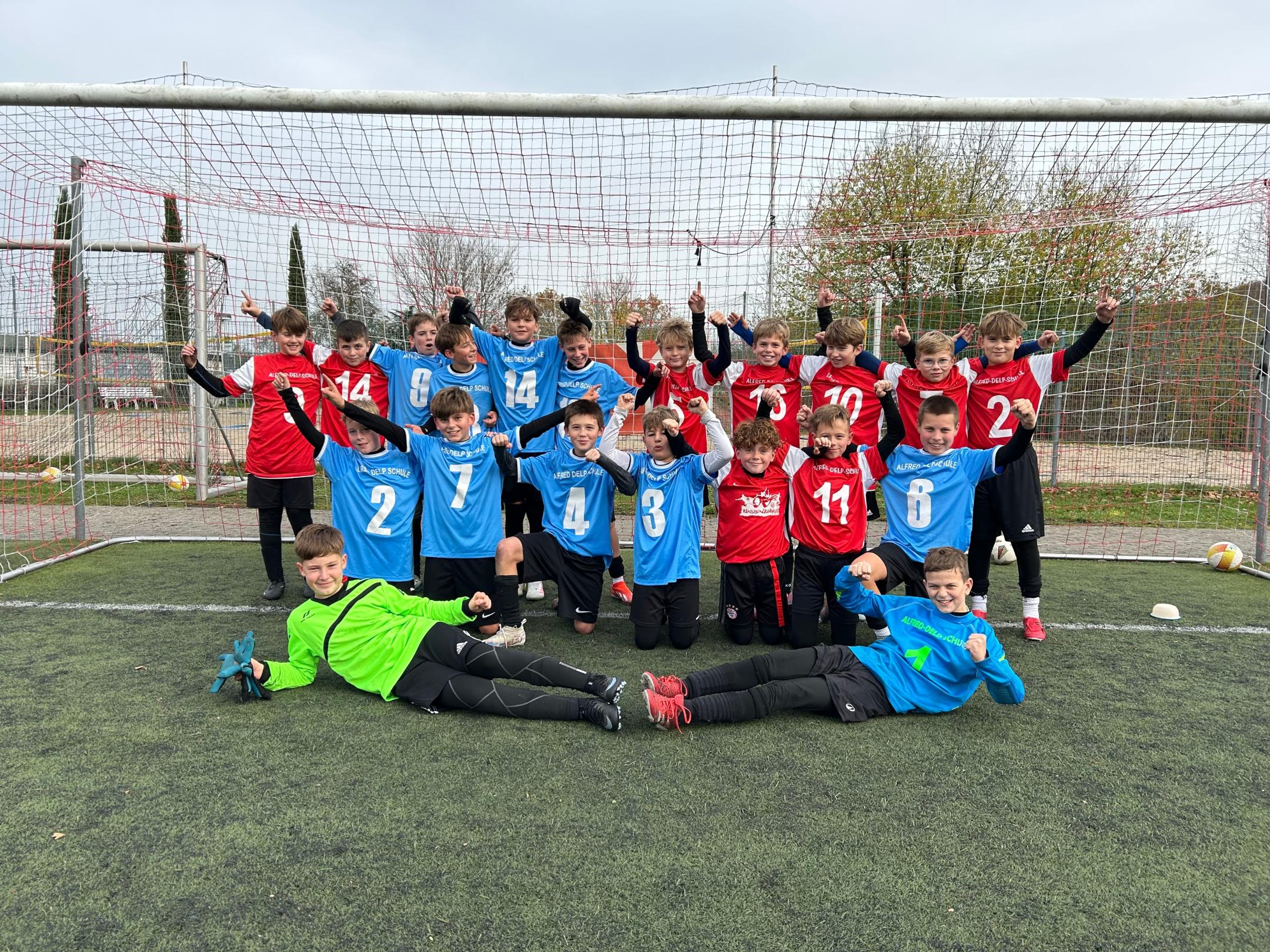 JTFO Fußball: Vorrunden Sieg der U13 Jungen 