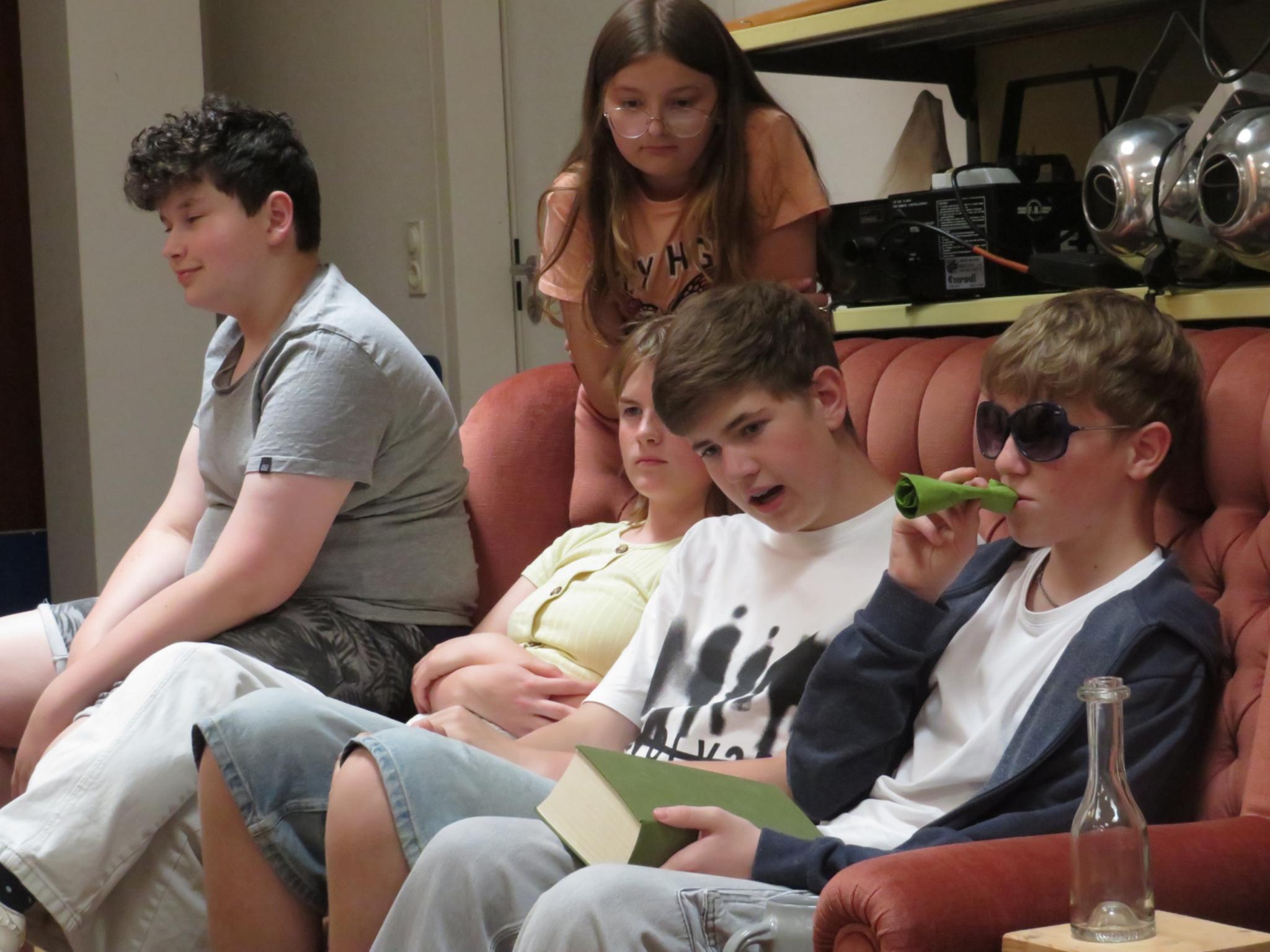 Lesescouts in Aktion, Workshop Film im Juni 25, 2