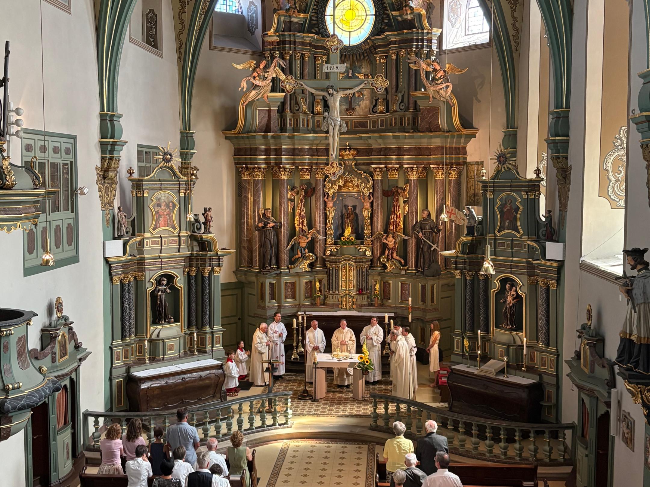 Heilige Messe zur Jubiläumsfeier von Dr. Thomas Deutsch.