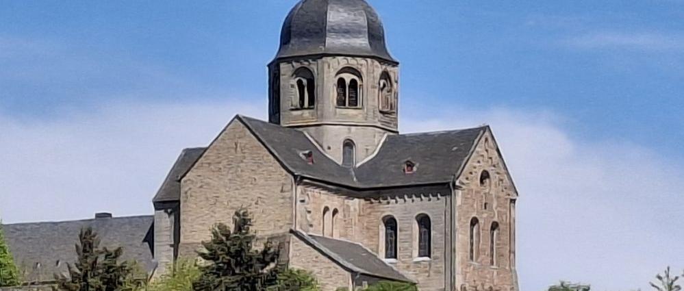 Blick auf Kirche Sponheim