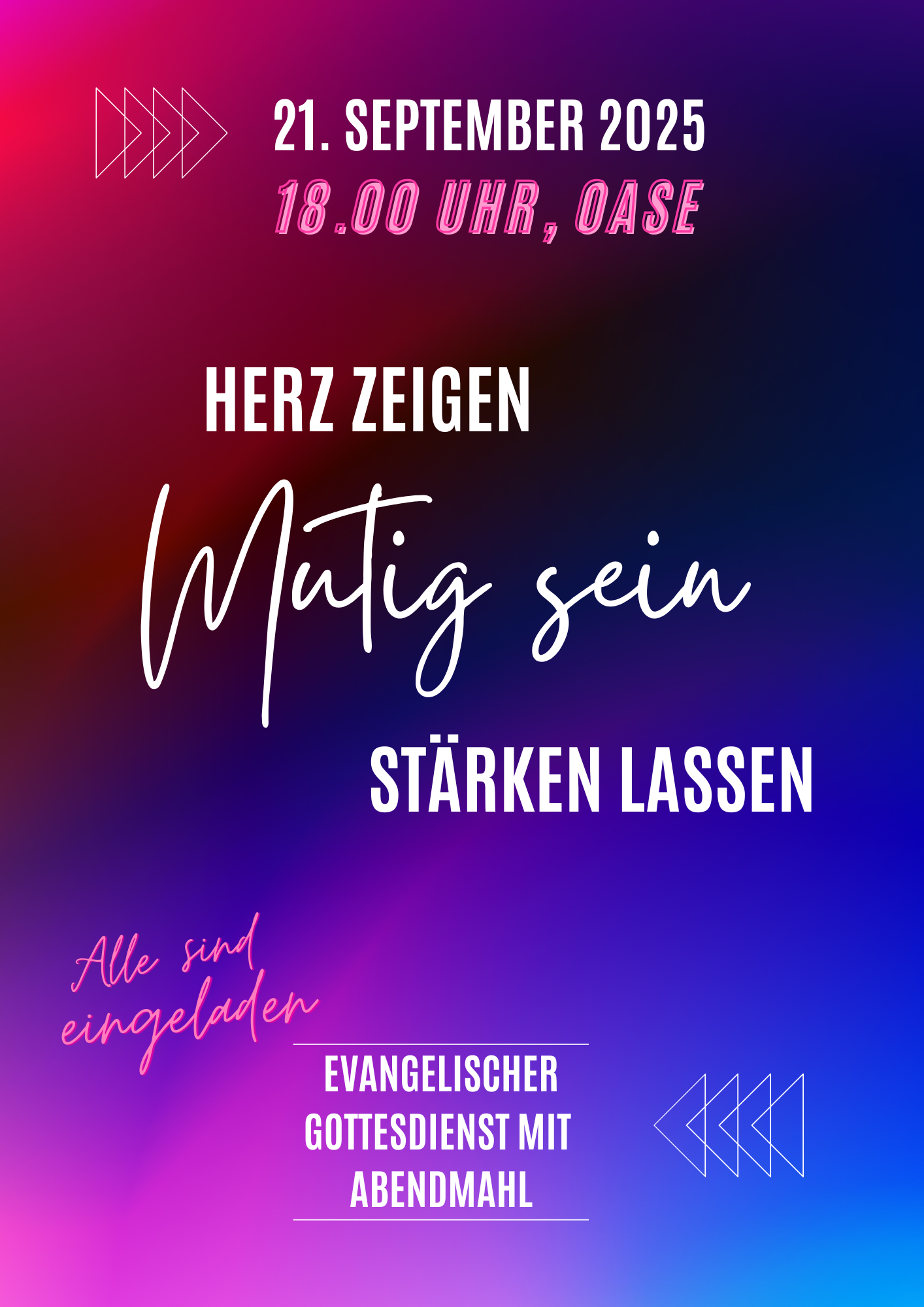 Abendmahlgottesdienst 21.9.25