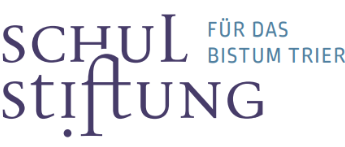 Schriftzug Schulstiftung für das Bistum Trier